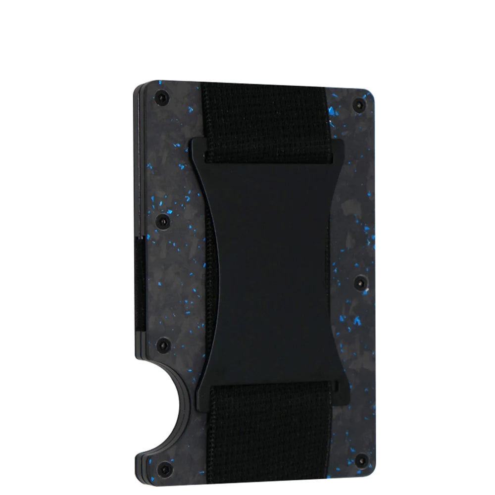 Forged Carbon Wallet W/ Money Clip